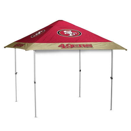 Logo Brands San Francisco 49ers Pagoda Canopy 627-37N-1